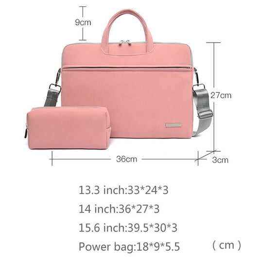 Sac élégant pour ordinateur portable en similicuir