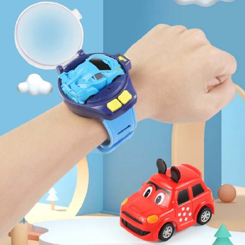 Kinder-Rennwagen Uhr: Ferngesteuertes Auto am Handgelenk