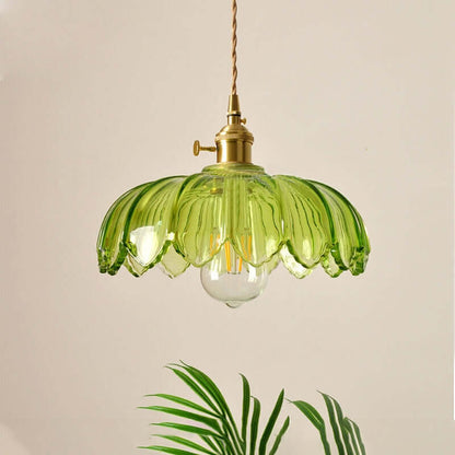 Vintage Glas Hängelampe