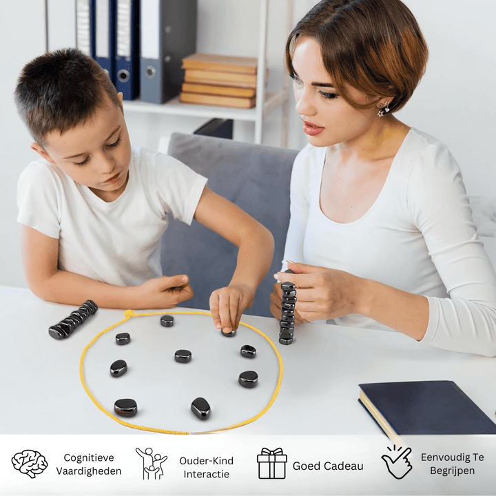 Magnetisches Reise-Schach - Kompakt, robust, strategisch