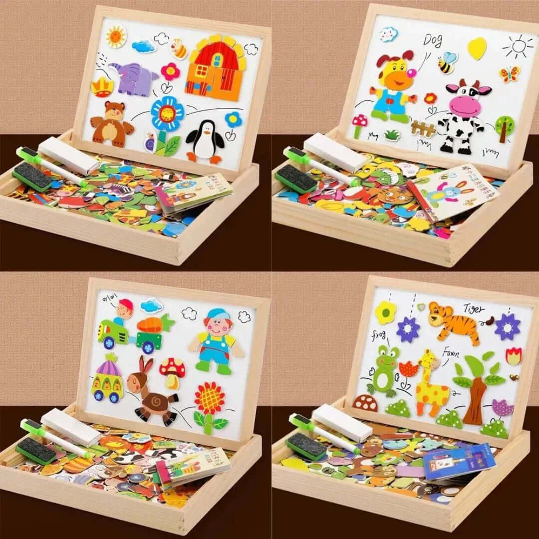 Doppelseitiges Zeichenbrett für Kinder