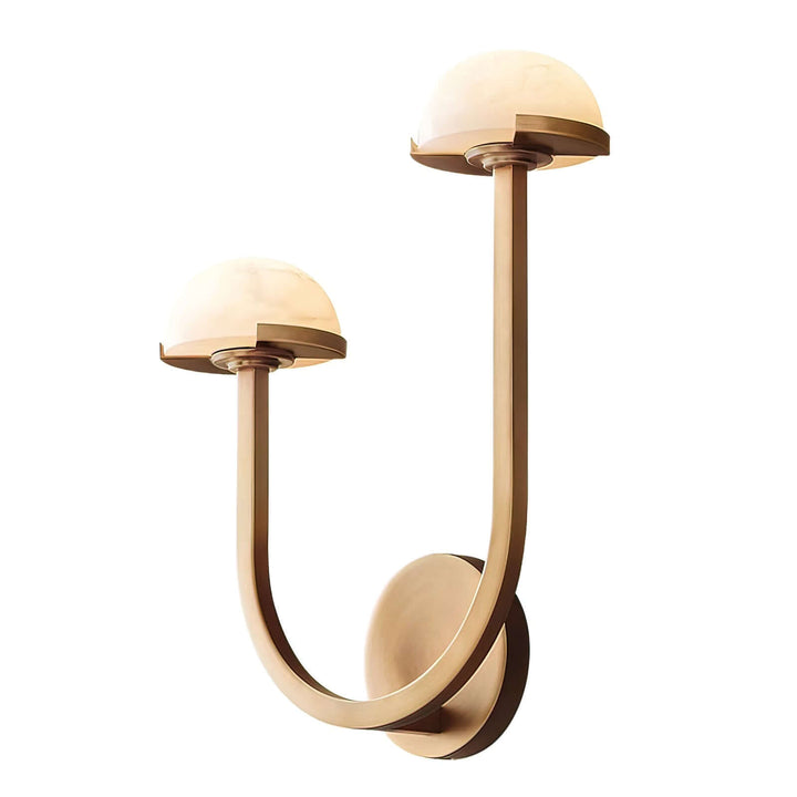 Pilz Alabaster Wandleuchte, Modernes Design