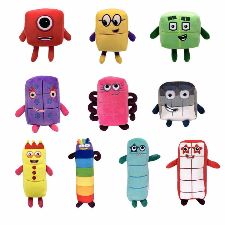 Coffret d'apprentissage des peluches numériques - découvrir les nombres de manière ludique