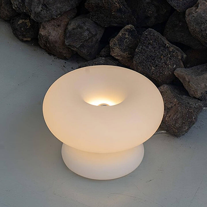 Lampe de table Donut design moderne éclairage intérieur LED
