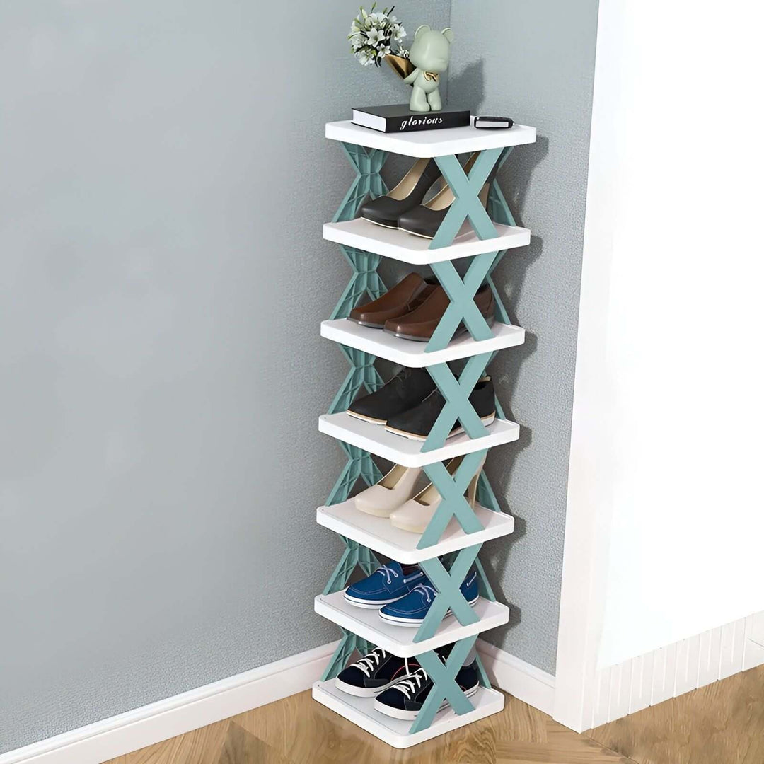 Faltbares Schuhregal Organizer - Platzsparend & Vielseitig