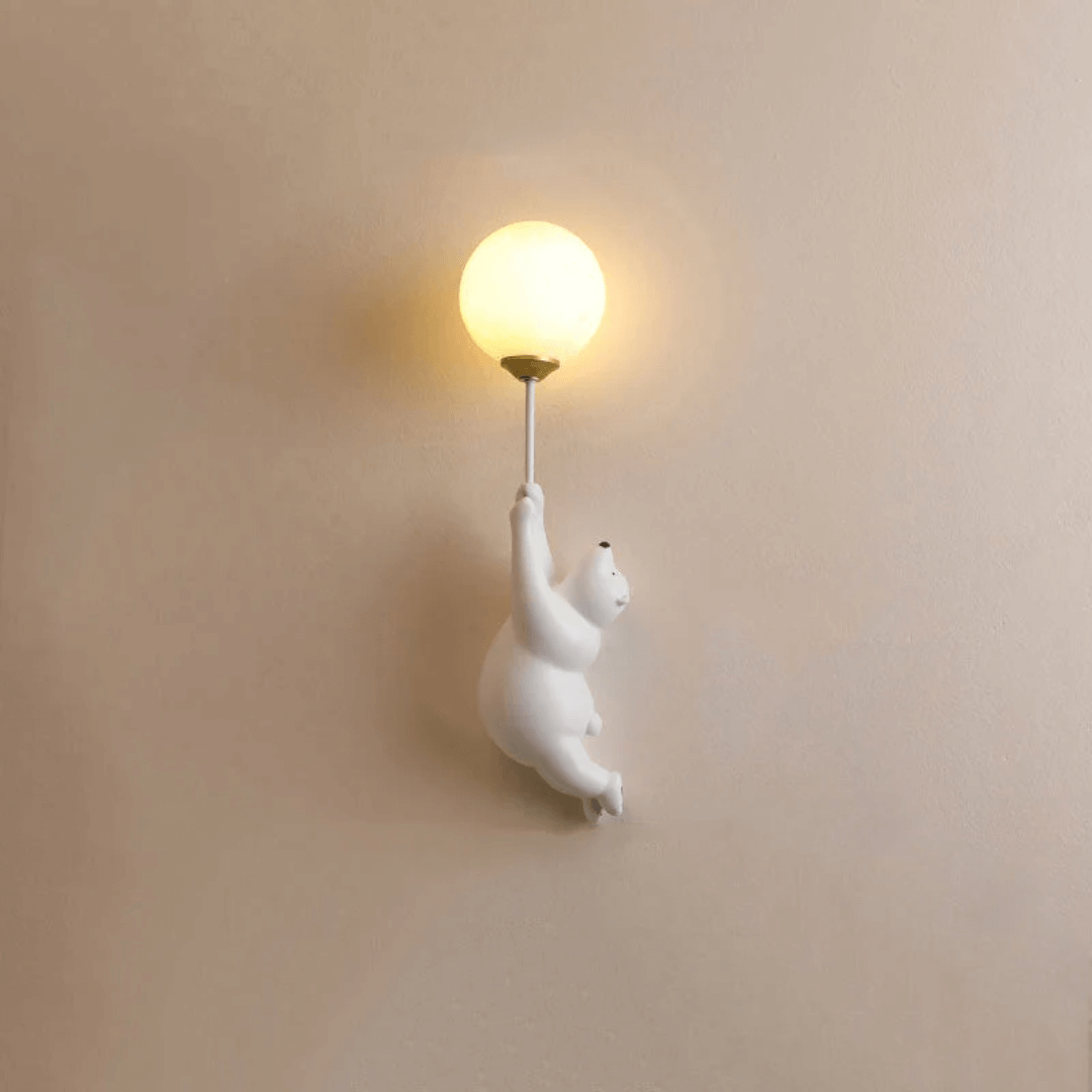 LED-Wandleuchte Bär Design Kinderzimmer