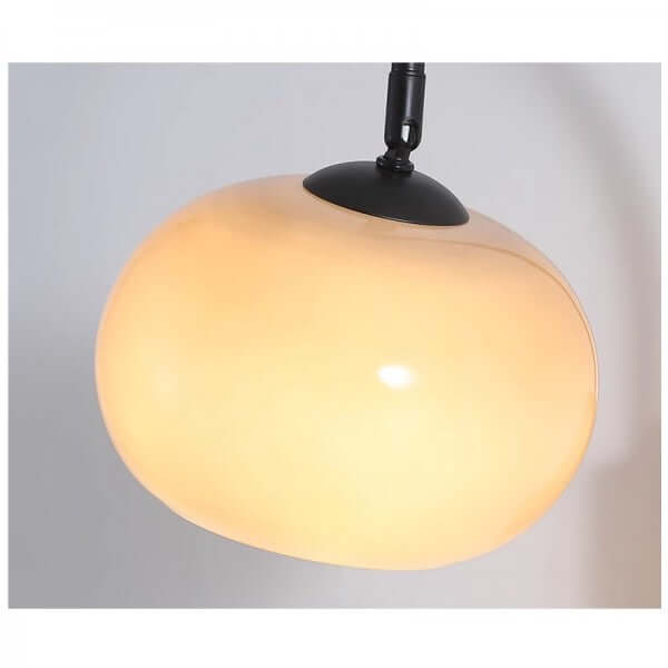 Drehbare Glas-Wandleuchte Kaki