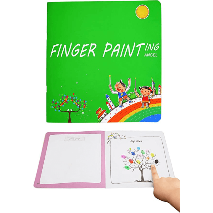 Kinder-Fingermalset - Kreatives Malen & Basteln