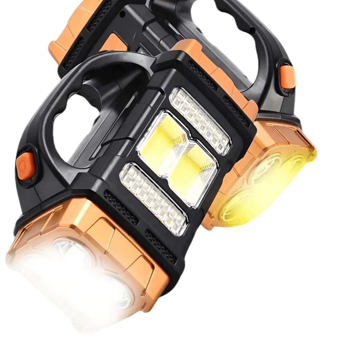 3-in-1 Solar-Notfalllampe mit Powerbank