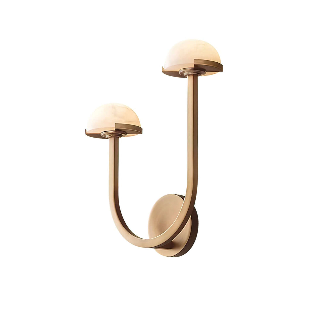 Pilz Alabaster Wandleuchte, Modernes Design