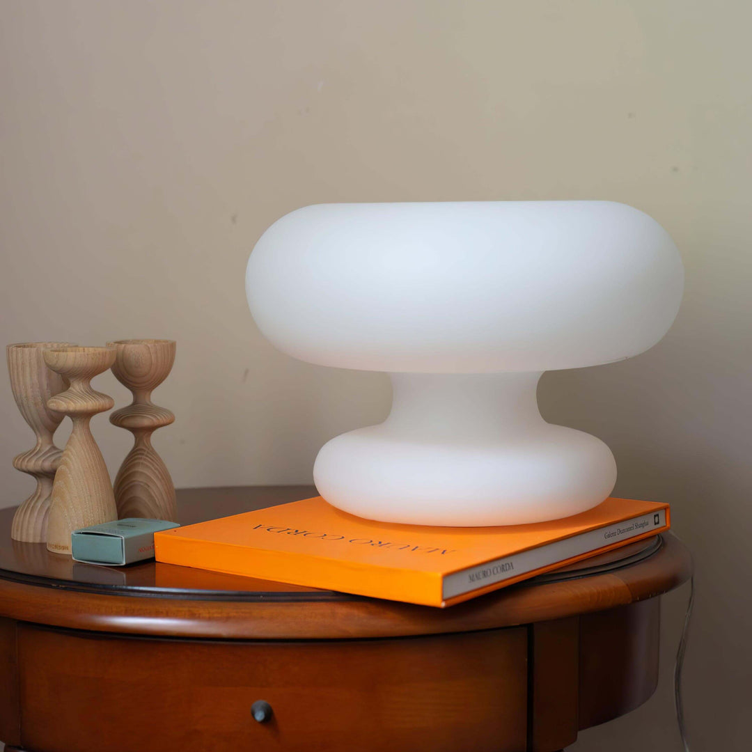 Lampe de table Donut design moderne éclairage intérieur LED