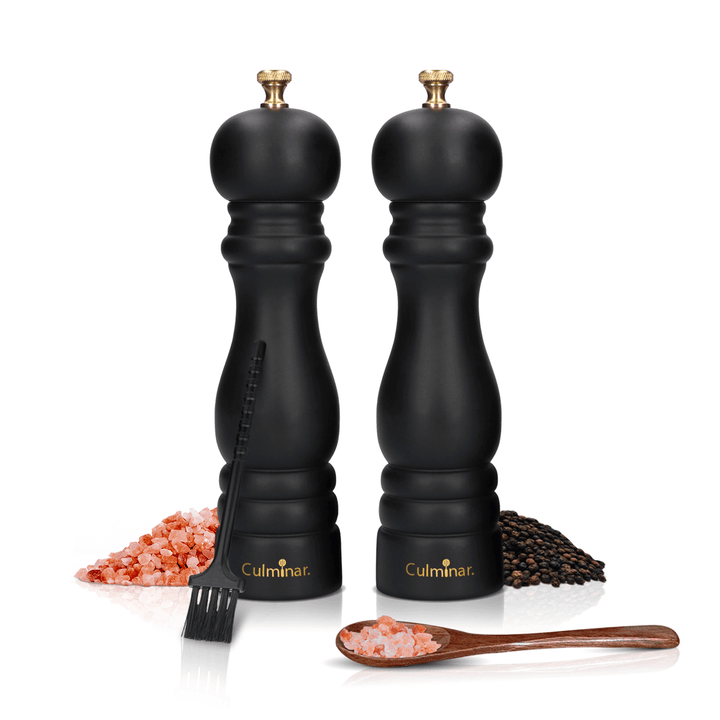 Elegantes Salz- und Pfeffermühlen-Set Holz