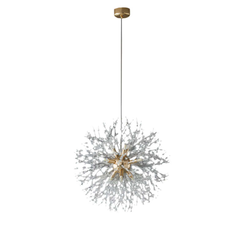 Suspension LED moderne en cristal