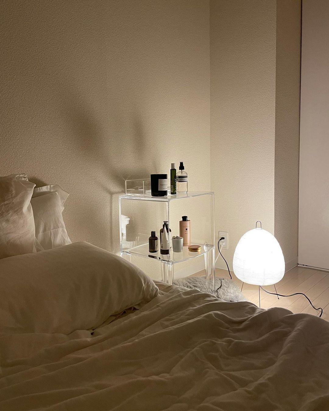 Japanische Tischlampe Yumi - Stimmungsvolles Licht