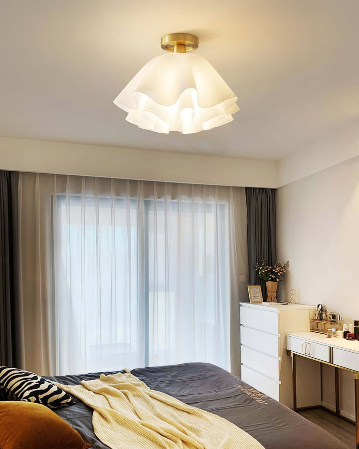 Plafonnier moderne en cuivre