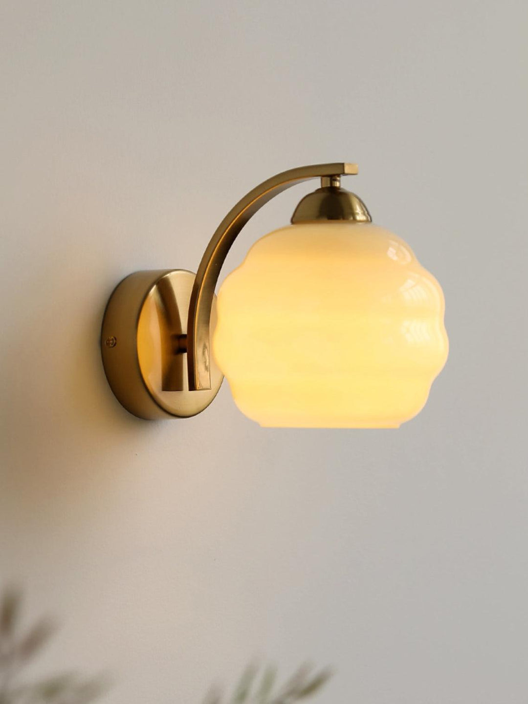 Vintage Wandlampe Art Deco Stil