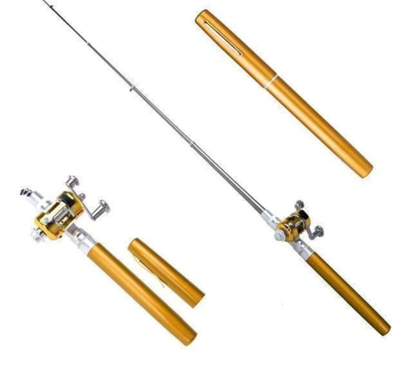 Ensemble de pêche de voyage compact - 97 cm