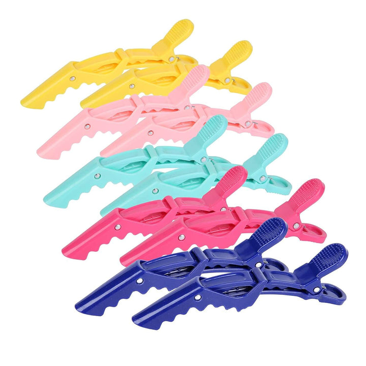 Haarstyling-Clips Set 10 Stück - Profi Friseur Haar Klammern