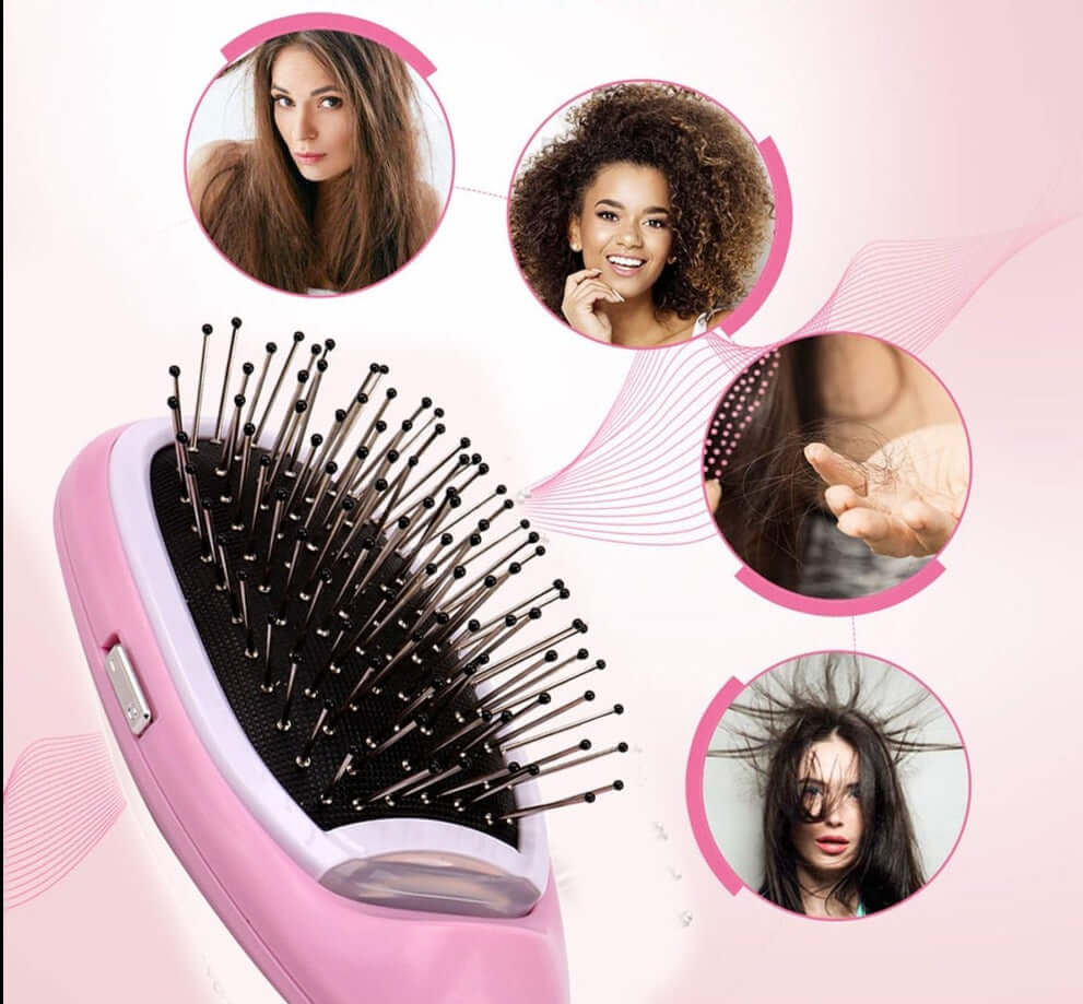 Elektrische Haarbürste für glattes & glänzendes Haar