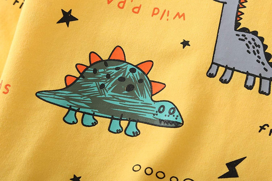 Ensemble de vêtements pour enfants - T-shirt et pantalon dinosaure