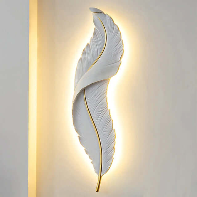 Moderne LED-Wandleuchte - Warmweiß