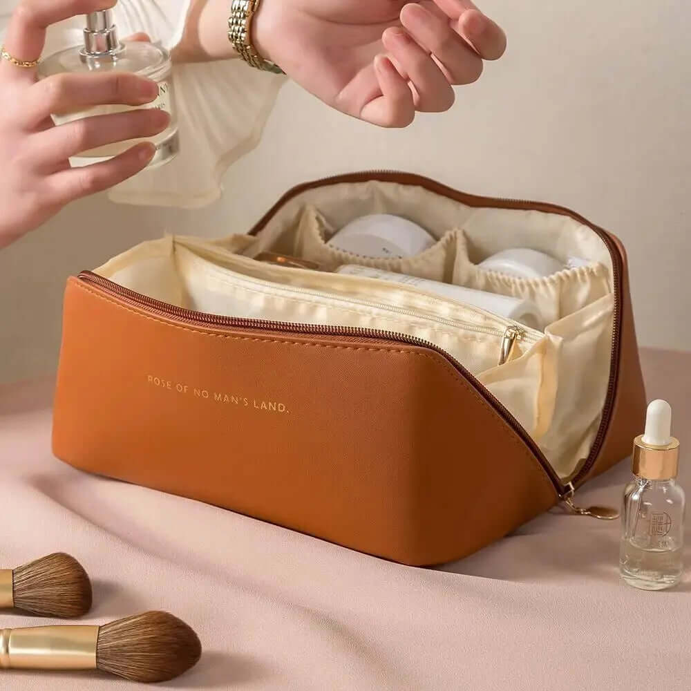 Reise Kosmetiktasche - Organizer mit Reißverschluss