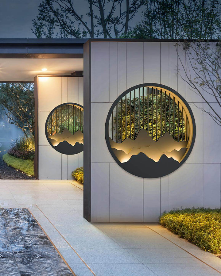 Applique murale LED d'extérieur, étanche, design moderne