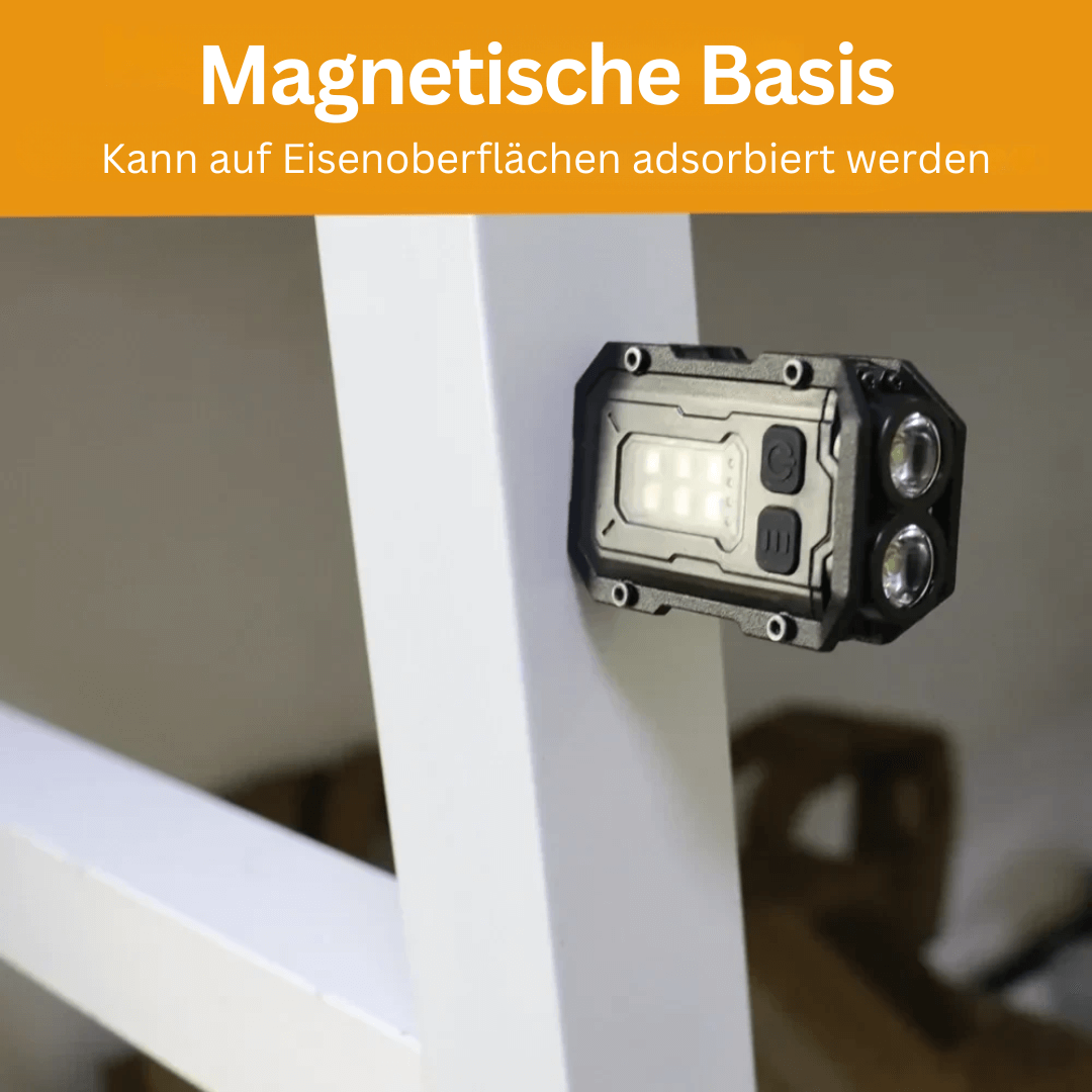 Taktische LED Taschenlampe, wiederaufladbar, Mini