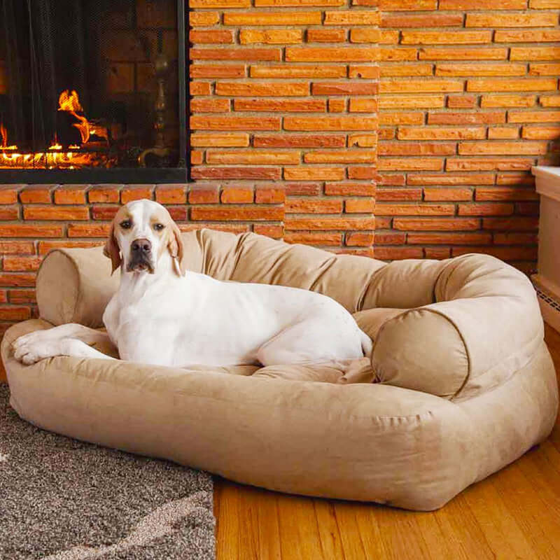 Orthopädisches Hundesofa für tiefen Schlaf