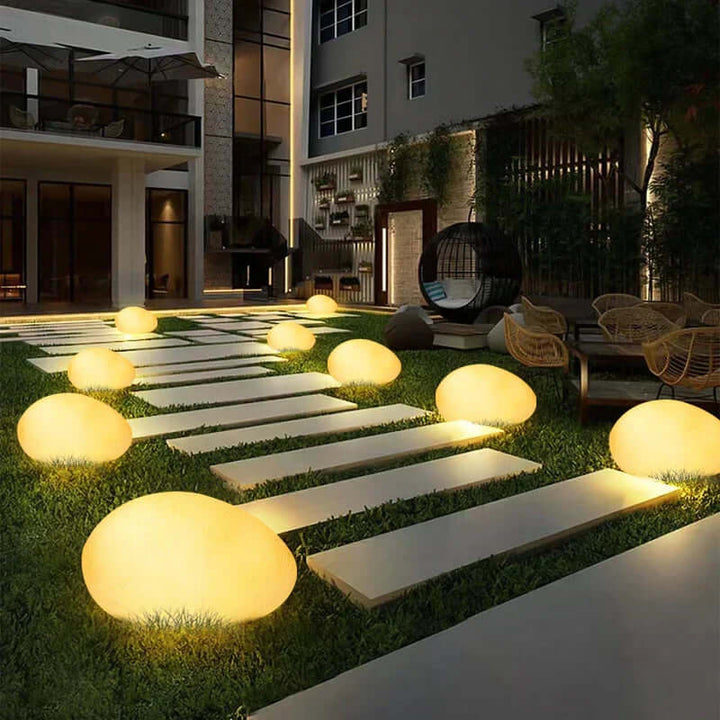 Lampe de jardin LED, solaire, extérieur