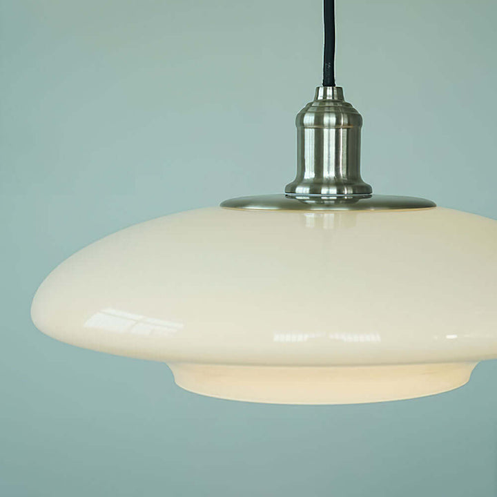 Moderne Weiße Glas Pendelleuchte