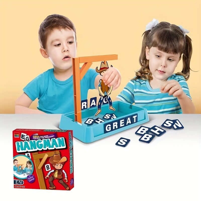 Cowboy-Galgenraten - Lernspiel für Kinder