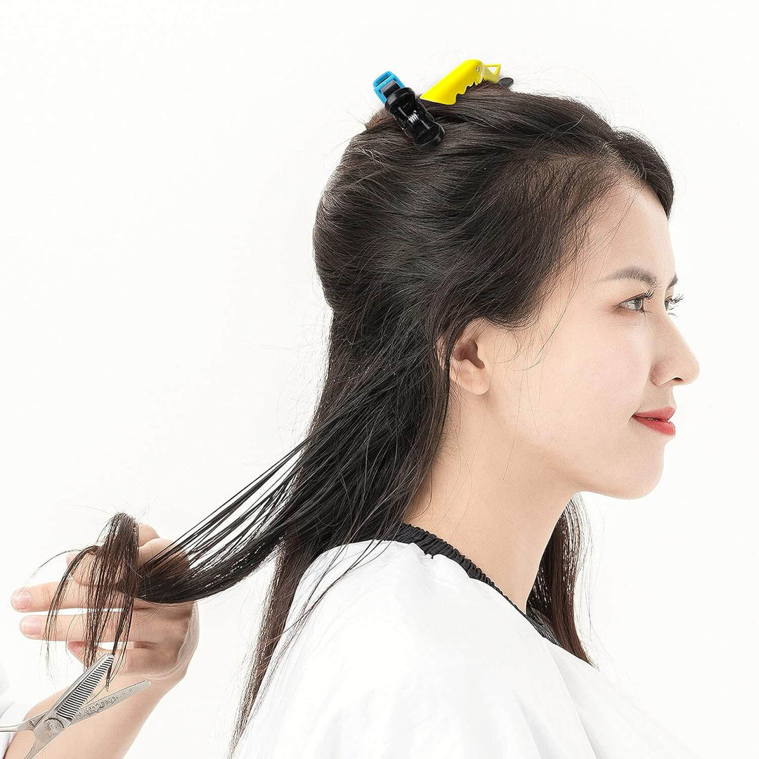 Haarstyling-Clips Set 10 Stück - Profi Friseur Haar Klammern
