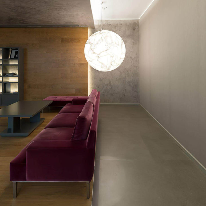 Mondseiden Pendelleuchte - Modernes Design