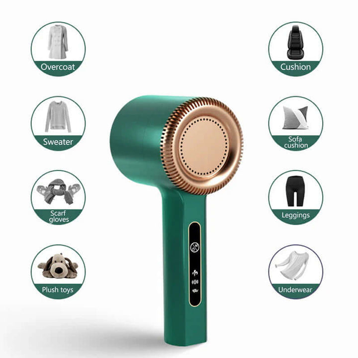 Brosse anti-peluches USB pratique