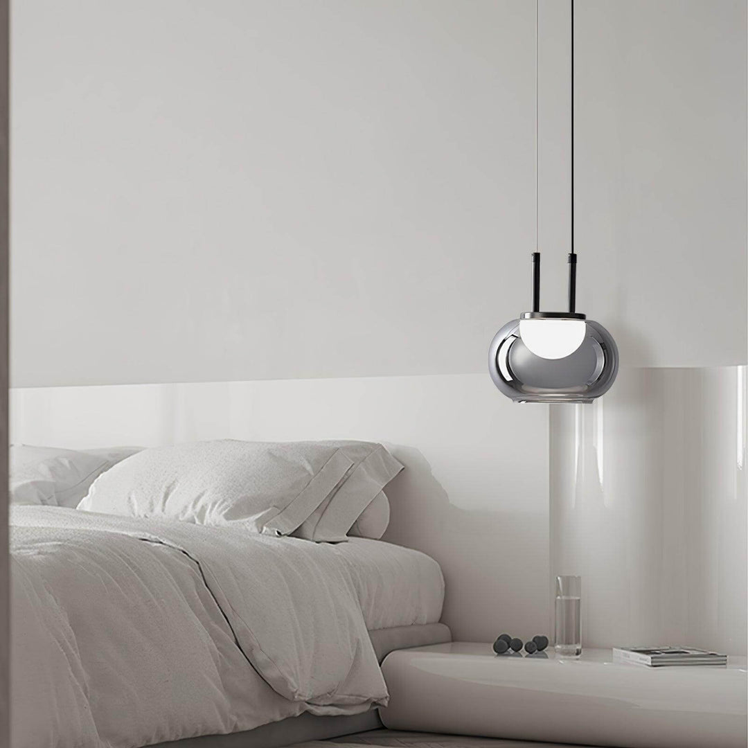 Moderne Halo Pendelleuchte, 3-flammig