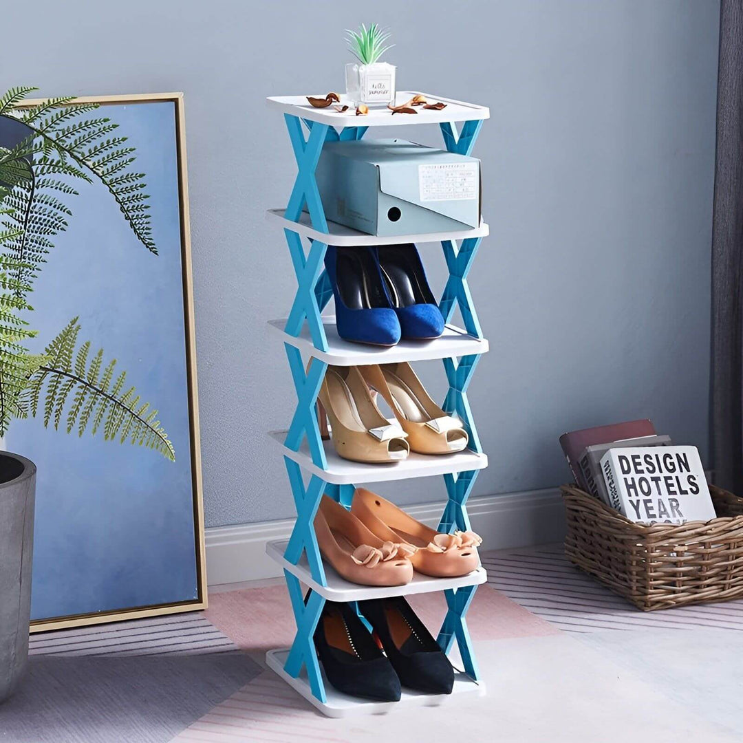 Faltbares Schuhregal Organizer - Platzsparend & Vielseitig