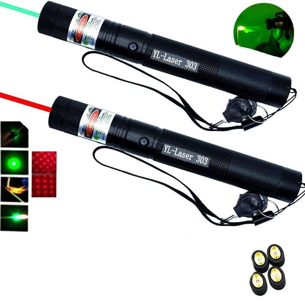 Hochleistungs-Laserpointer Grün/Rot