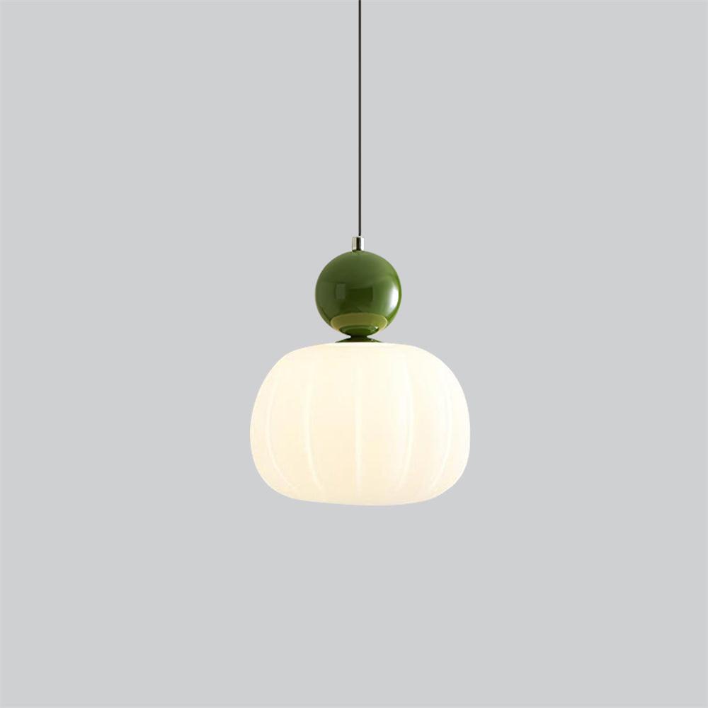 Elegante Kürbis Pendelleuchte, 14cm