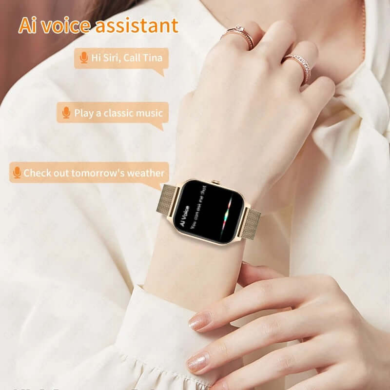 Elegante Smartwatch Damen Fitnessuhr - Aktivitätstracker