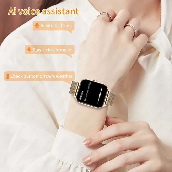 Elegante Smartwatch Damen Fitnessuhr - Aktivitätstracker