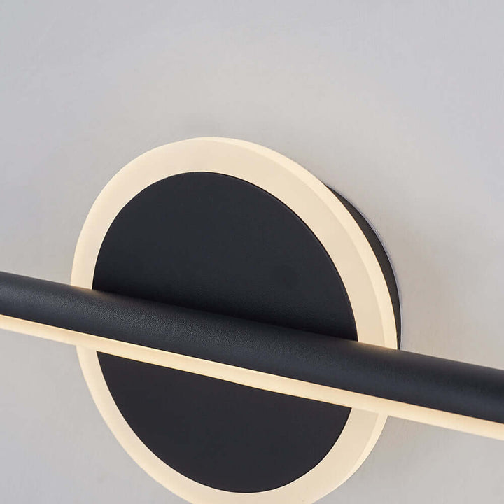 Moderne LED-Wandleuchte - rund &quadratisch