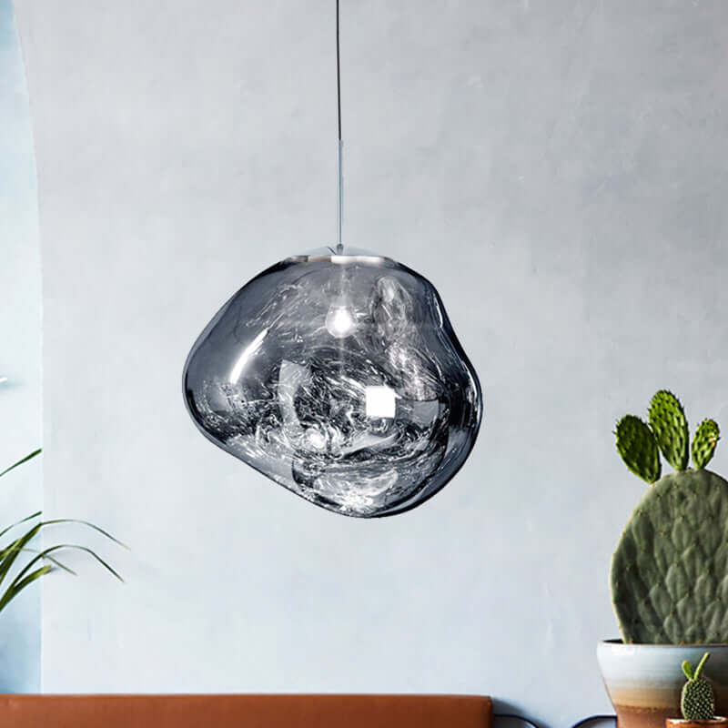 Suspension moderne en verre - éclairage de plafond