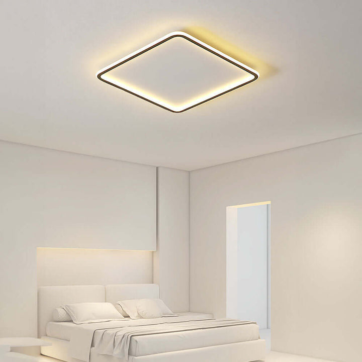 Quadratische LED Deckenleuchte