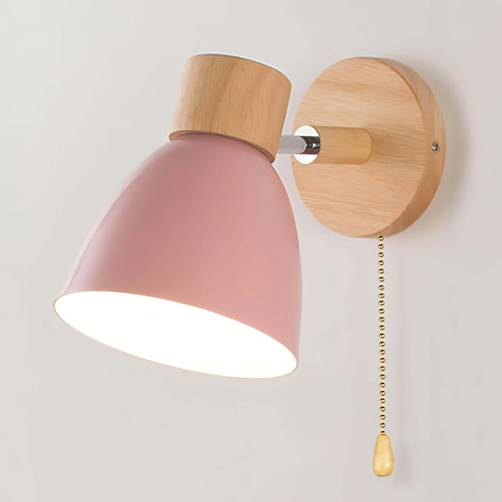 Hängende Wandleuchte Holz Nordisch Modern