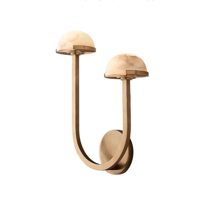 Pilz Alabaster Wandleuchte, Modernes Design