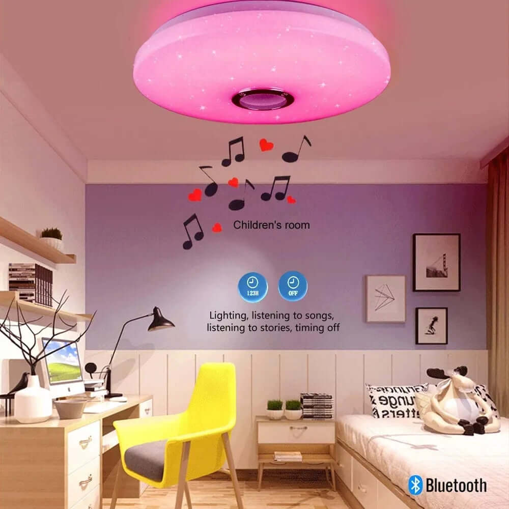 Smarte RGB Deckenleuchte, Modernes Design