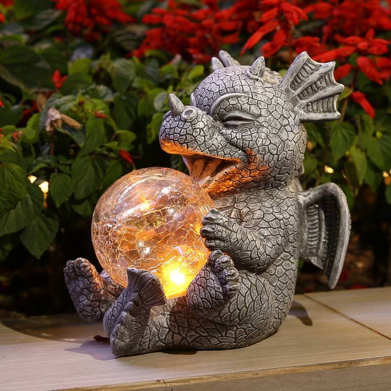 LED-Drachen-Tischleuchte