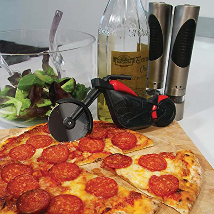 Motorrad Pizzaschneider - MotoSlice