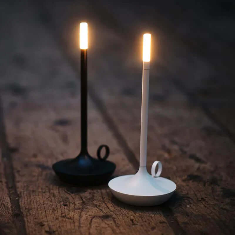 Lampe de table LED à intensité variable, 23 cm, blanc chaud
